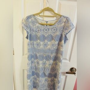Light blue lace dress